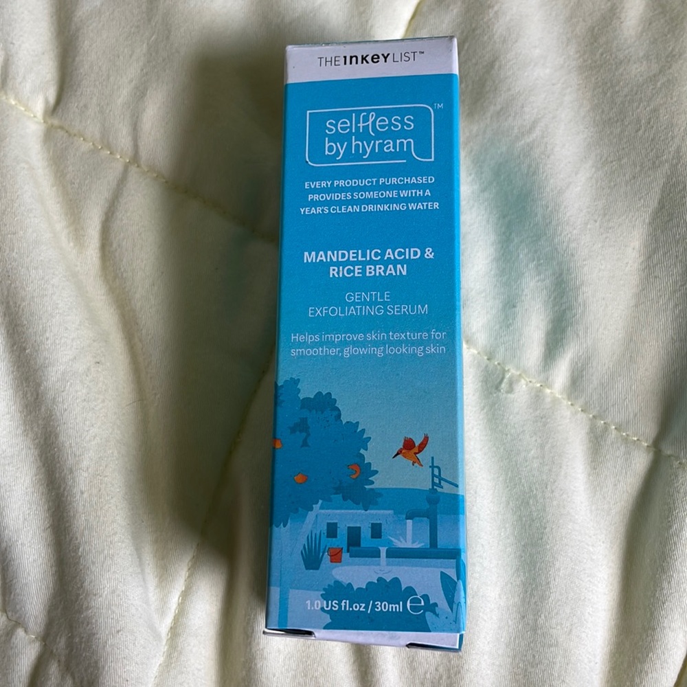 SELFLESS BY HYRAM Mandelic Acid & Rice Bran Exfoliating Serum